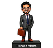 Personalized Businessman Suit 3D Acrylic Cutout Stand