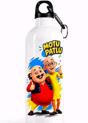 Custom Printed Cartoon Artwork Sipper Bottle